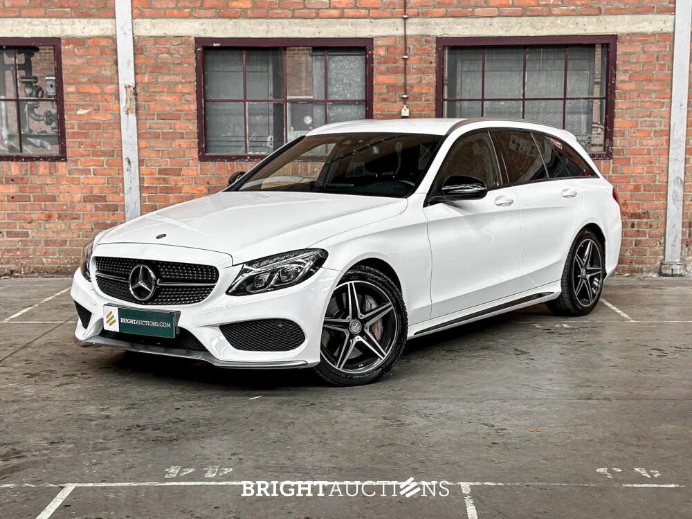 Mercedes-Benz C450 AMG Estate C-klasse V6 367pk 2016, ZN-456-J