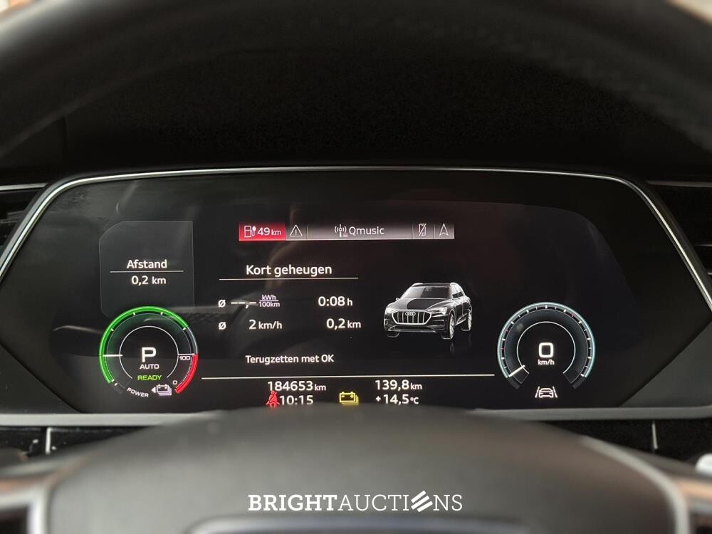 Audi E-tron 50 quattro Business edition 71 kWh 313pk 2020 (Origineel-NL+1e eigenaar), K-238-JJ