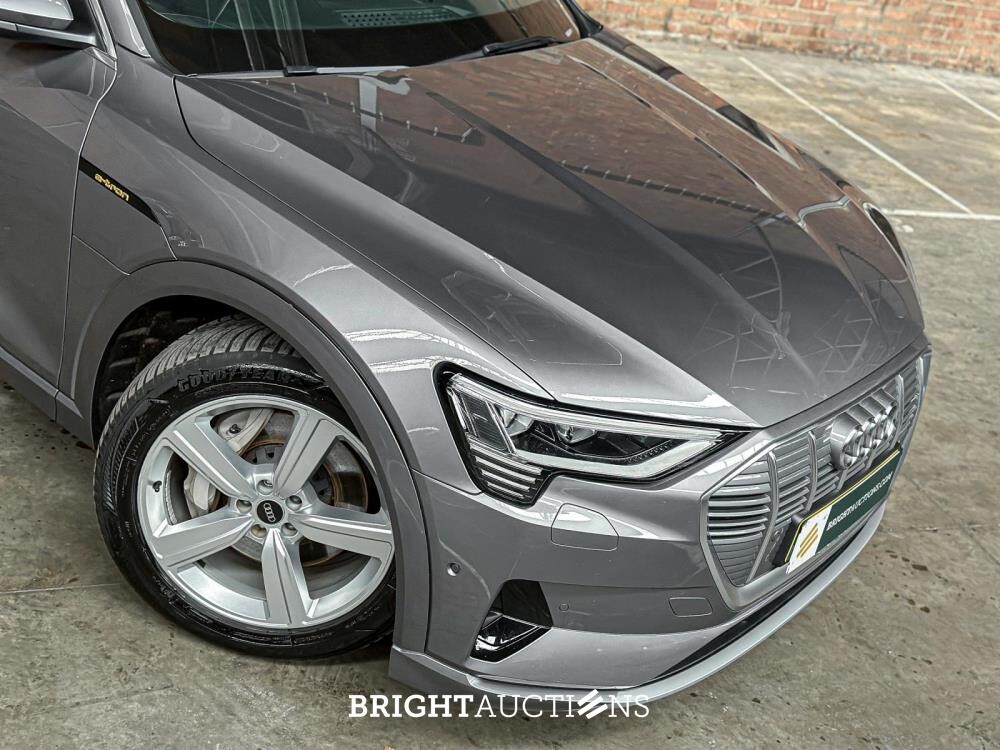 Audi E-tron 50 quattro Business edition 71 kWh 313pk 2020 (Origineel-NL+1e eigenaar), K-238-JJ