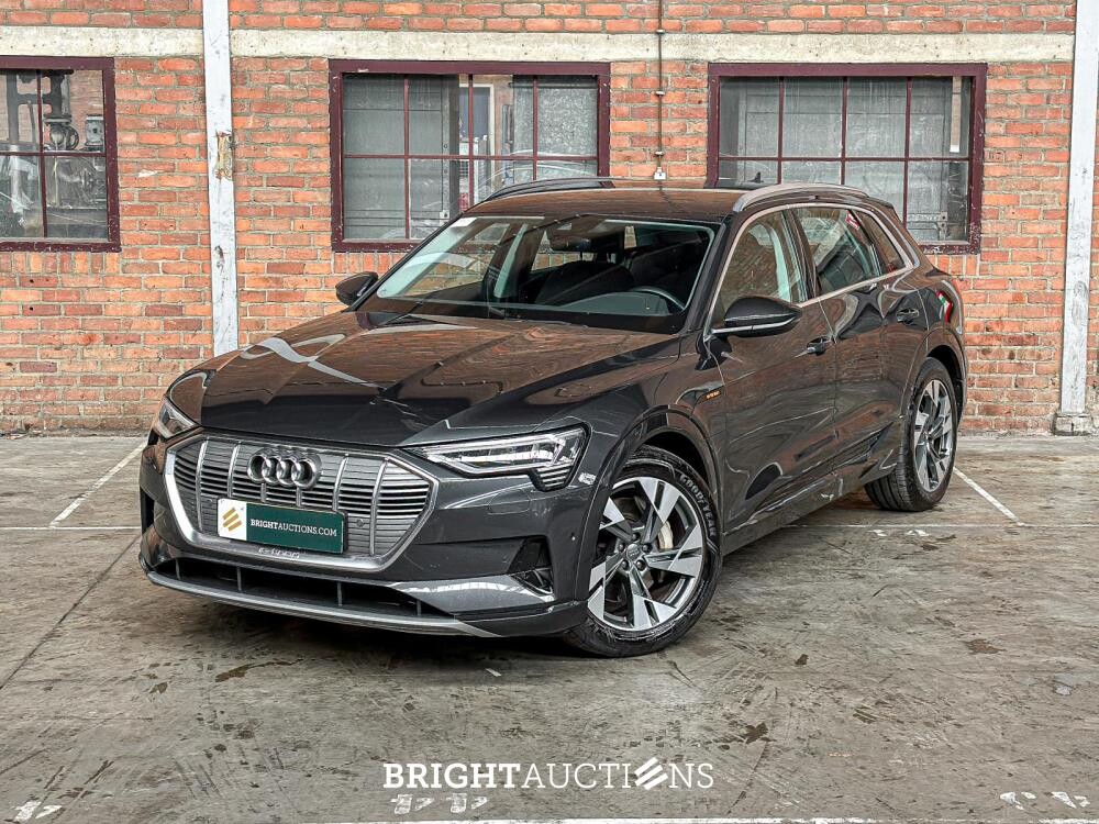 Audi E-tron 50 quattro Business edition 71 kWh 313pk 2020 (Origineel-NL+ 1e eigenaar), J-695-PX