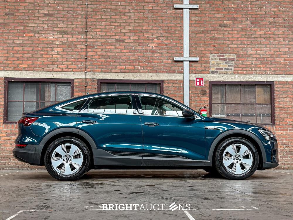 Audi E-tron Sportback 50 quattro edition 71 kWh 313pk 2020 (Origineel-NL), K-130-HS