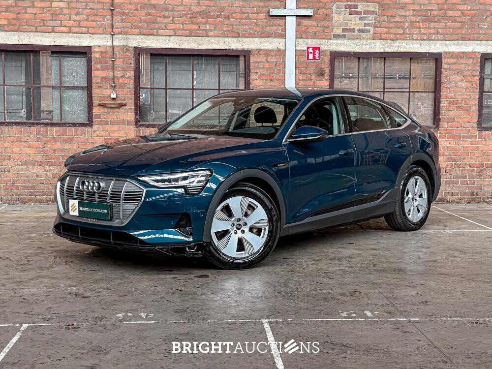 Audi E-tron Sportback 50 quattro edition 71 kWh 313pk 2020 (Origineel-NL), K-130-HS