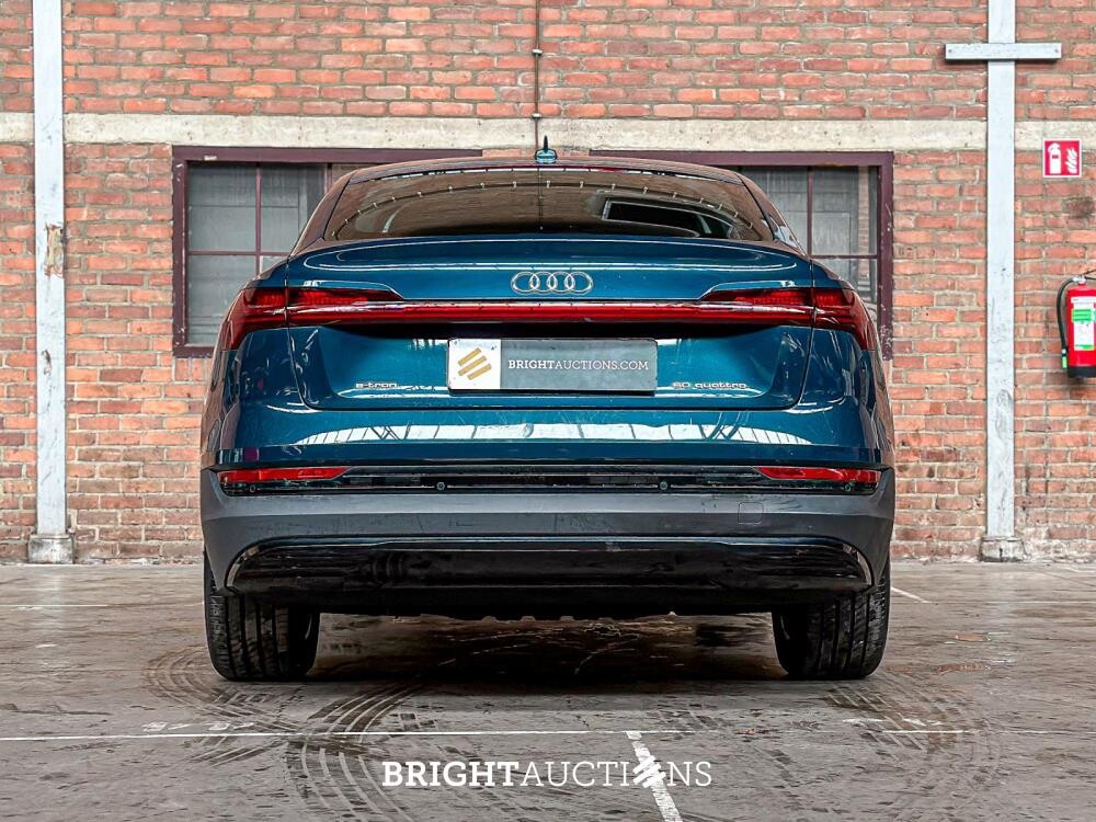 Audi E-tron Sportback 50 quattro edition 71 kWh 313pk 2020 (Origineel-NL), K-130-HS