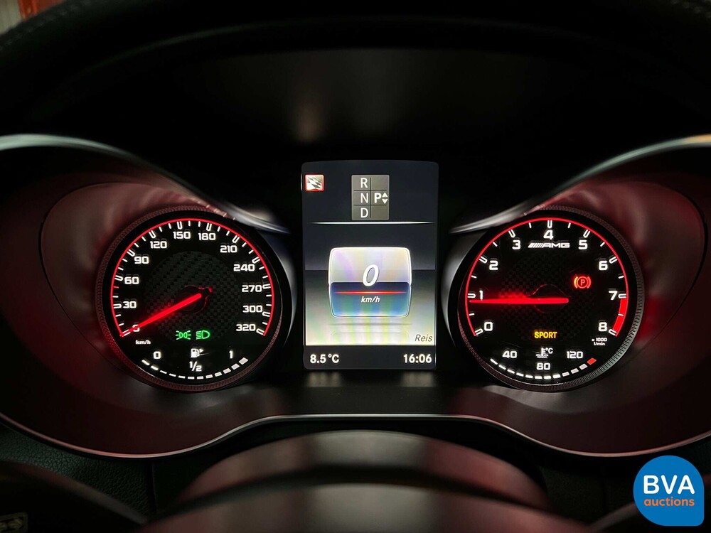 Mercedes-Benz C63s Limousine AMG 510pk 2016 Track-Paket C-Klasse 63 S, PN-015-S.