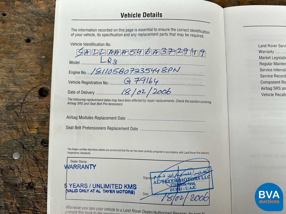 Land Rover Discovery 4.4 V8 HSE 7-Persoons Youngtimer 2006, P-182-HF