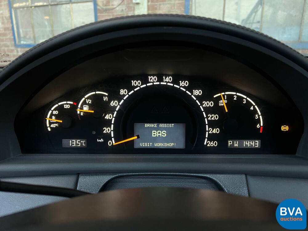 Mercedes-Benz CL500 Coupé 306 PS 2002.