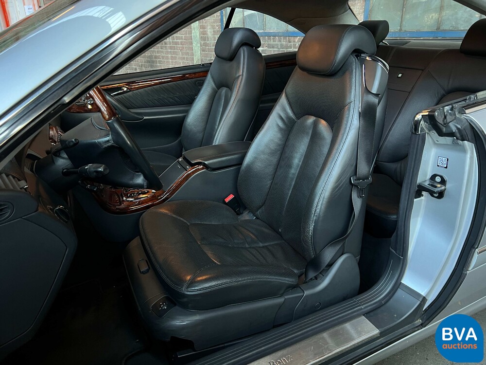 Mercedes-Benz CL500 Coupé 306 PS 2002.