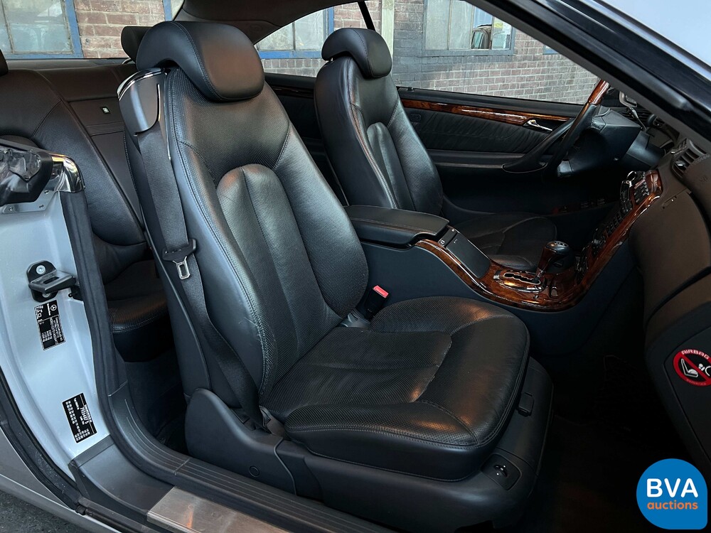 Mercedes-Benz CL500 Coupé 306 PS 2002.