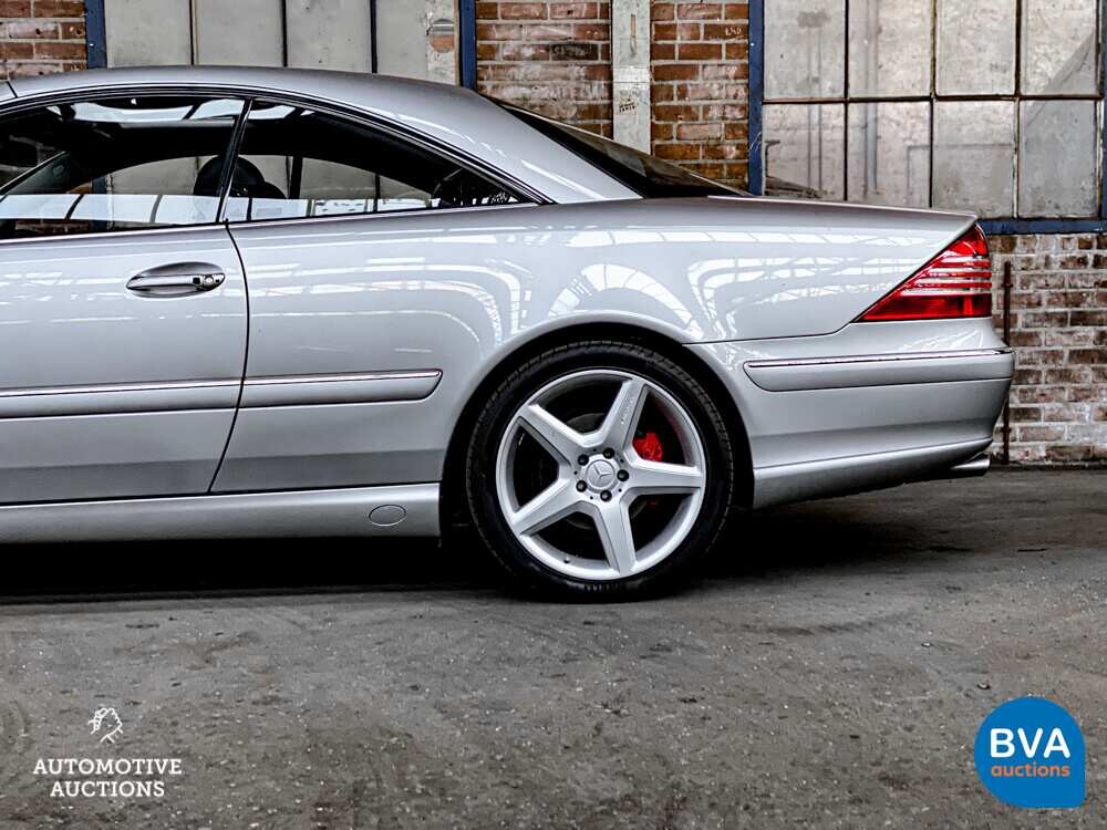 Mercedes-Benz CL500 Coupé 306 PS 2002.