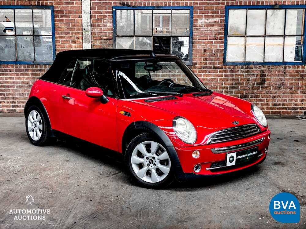 Mini Cabrio 1.6 Cooper Chili 116pk 2004 -Org. NL-, 87-PP-LN.