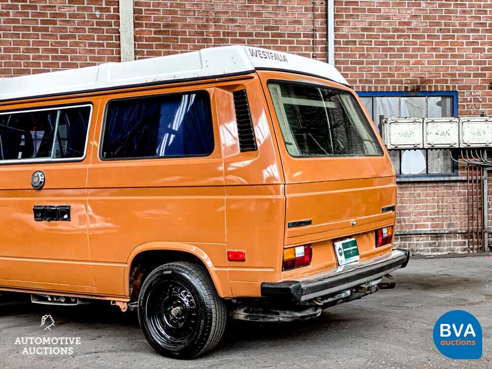 Volkswagen T3 Westfalia Camper Camper 1982 Transporter.