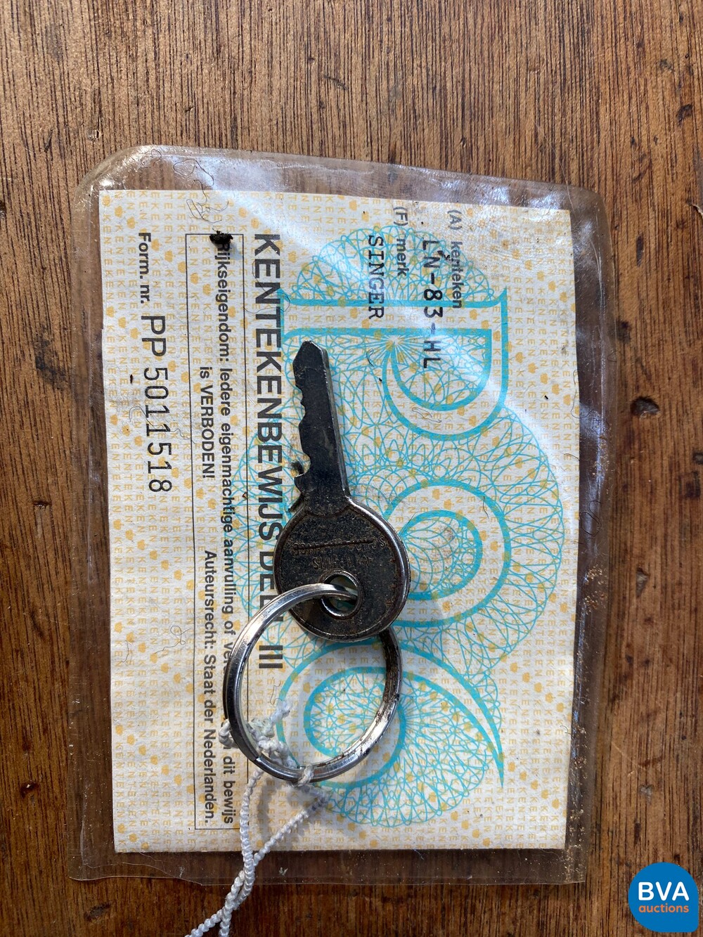 Singer Nine C 75 PS 1947, LN-83-HL.