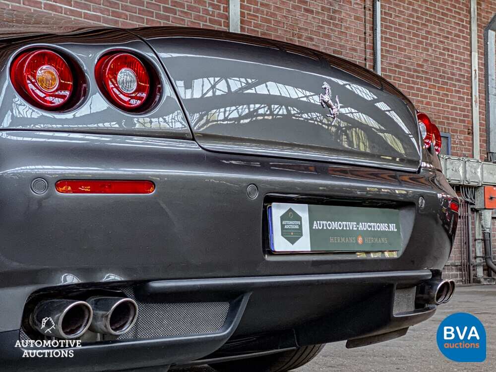 Ferrari 612 Scaglietti F1 540 PS 5.2L V12 2006, K-108-LS.