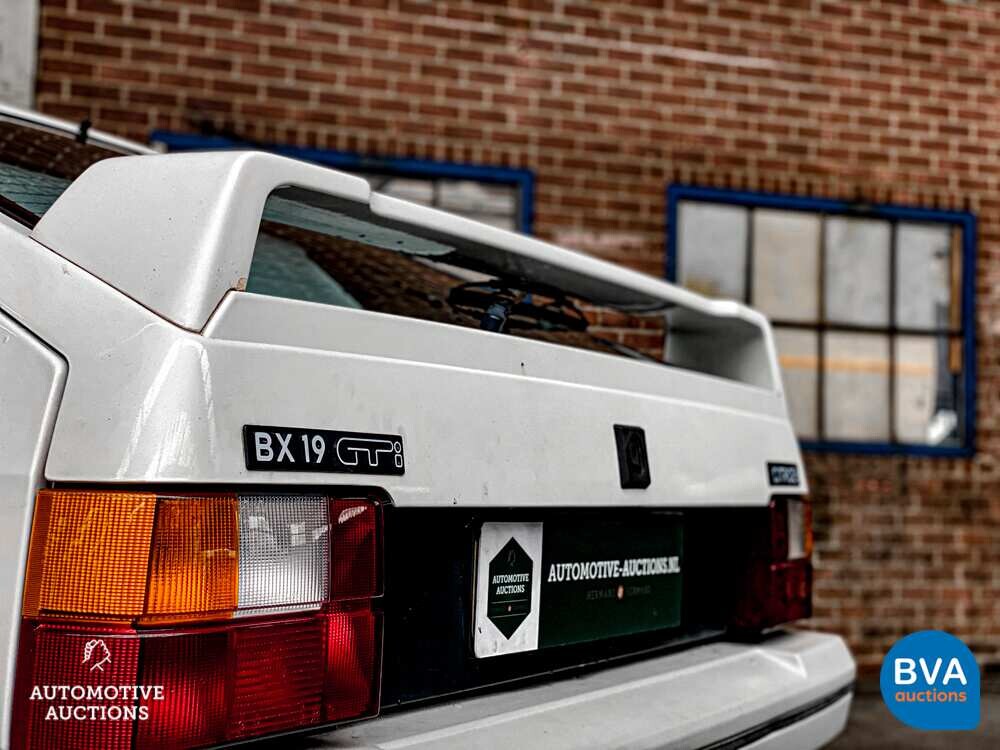 Citroën BX1.9 GTI 122PS 1989 -Org. NL-, XP-92-RJ.