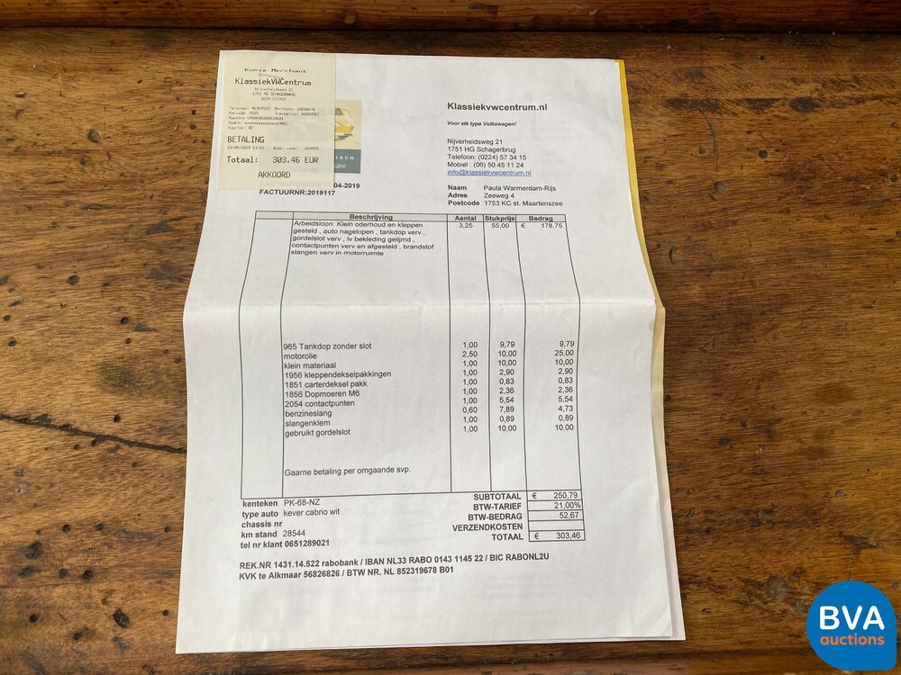 Volkswagen Käfer 1303 44pk 1973, PK-68-NZ.