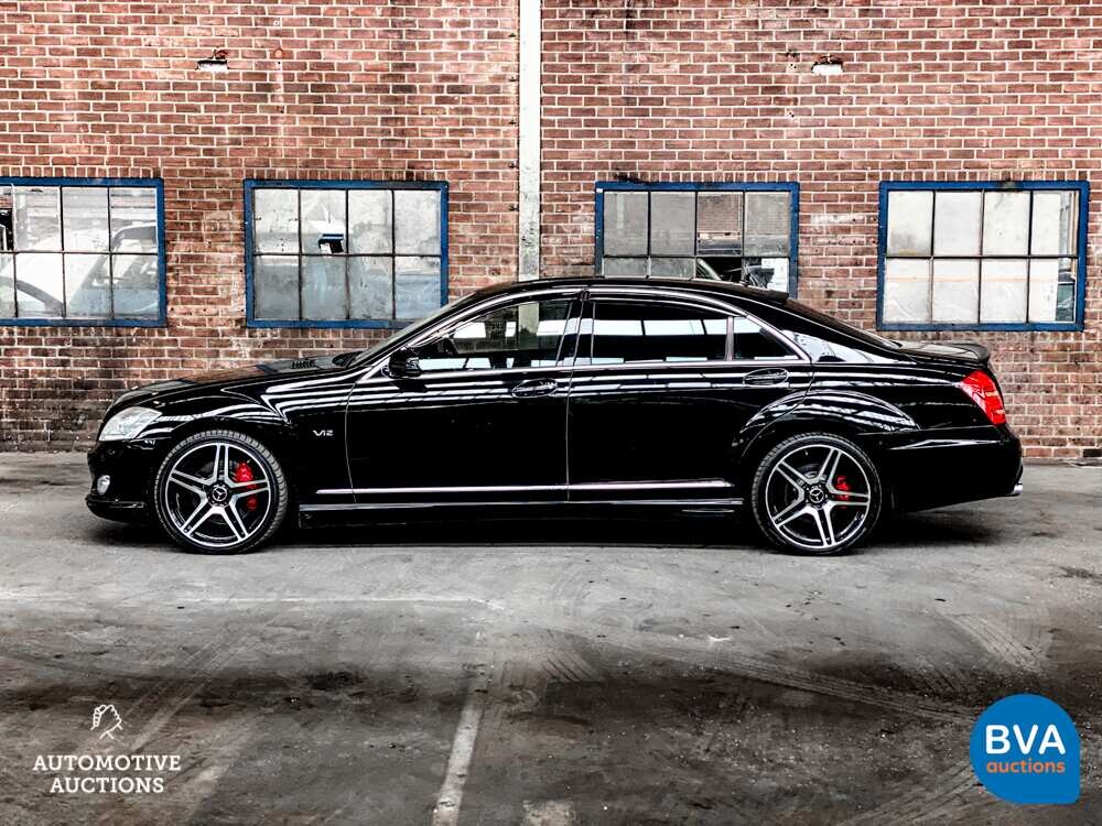 Mercedes Benz S600 Lang 5.5 V12 517pk -YOUNGTIMER-.
