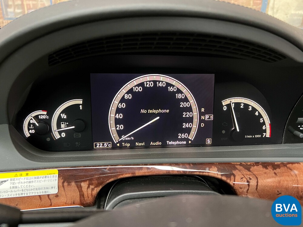 Mercedes Benz S600 Lang 5.5 V12 517pk -YOUNGTIMER-.