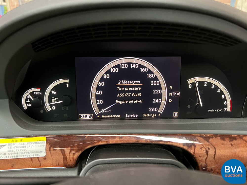 Mercedes Benz S600 Lang 5.5 V12 517pk -YOUNGTIMER-.
