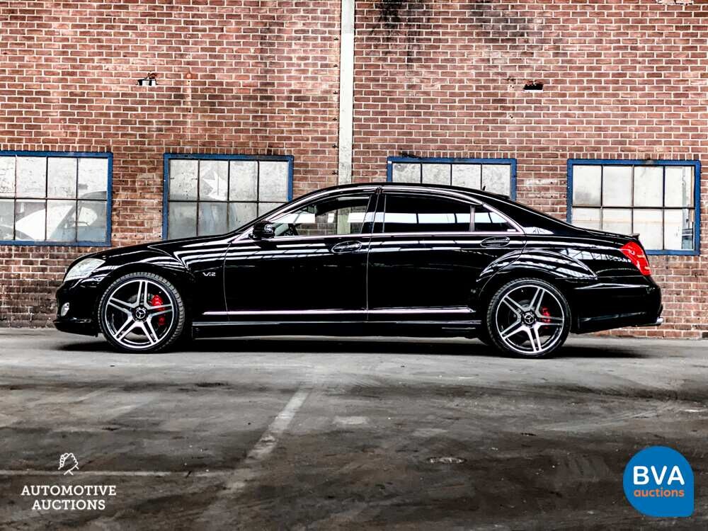 Mercedes Benz S600 Lang 5.5 V12 517pk -YOUNGTIMER-.