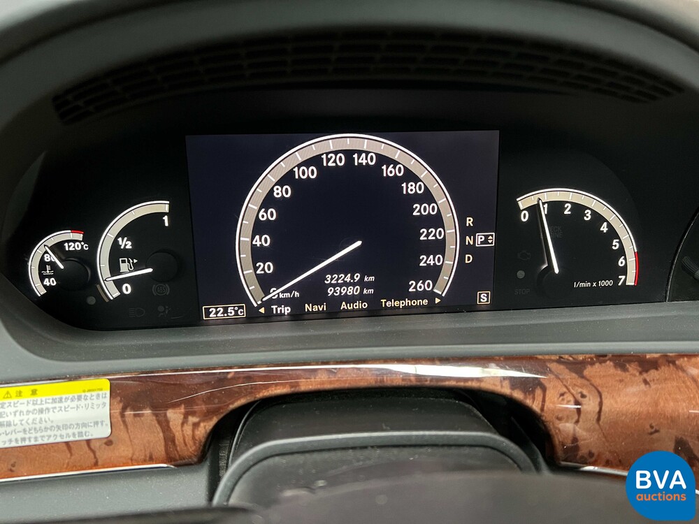 Mercedes Benz S600 Lang 5.5 V12 517pk -YOUNGTIMER-.