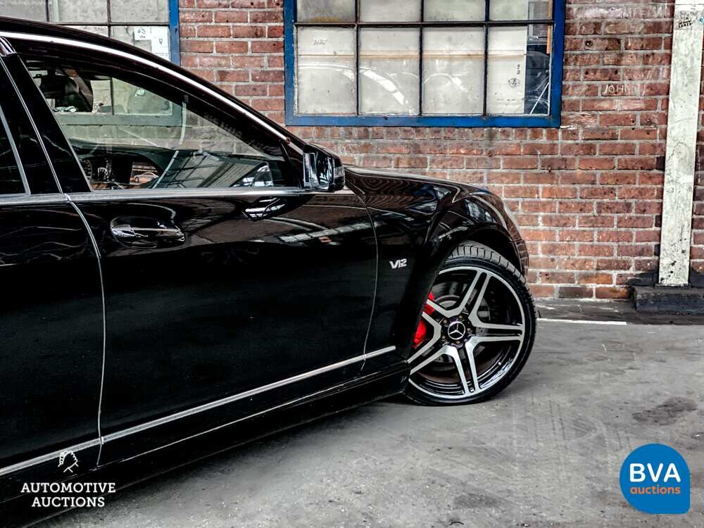 Mercedes Benz S600 Lang 5.5 V12 517pk -YOUNGTIMER-.