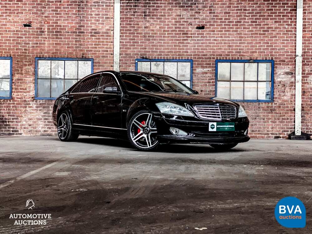 Mercedes Benz S600 Lang 5.5 V12 517pk -YOUNGTIMER-.