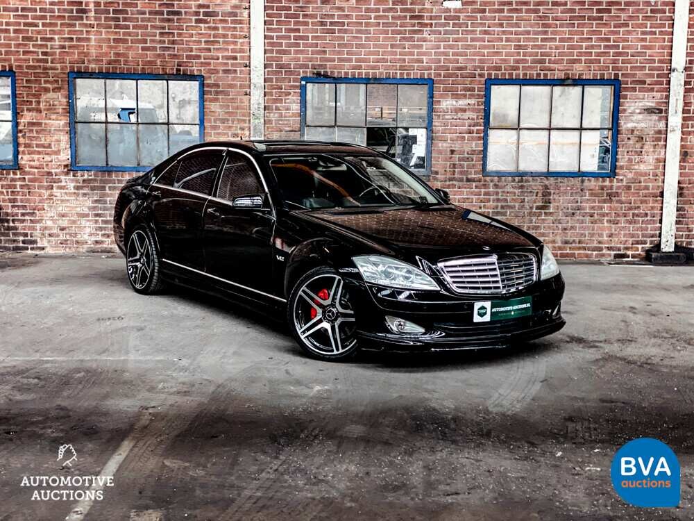 Mercedes Benz S600 Lang 5.5 V12 517pk -YOUNGTIMER-.
