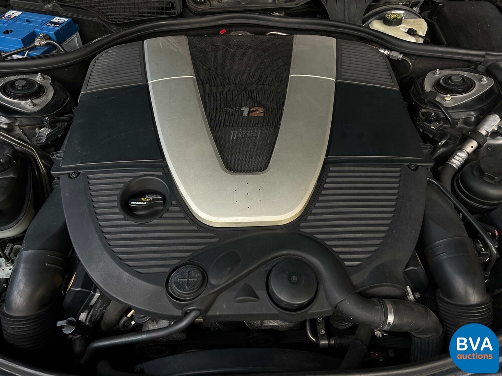 Mercedes Benz S600 Lang 5.5 V12 517pk -YOUNGTIMER-.