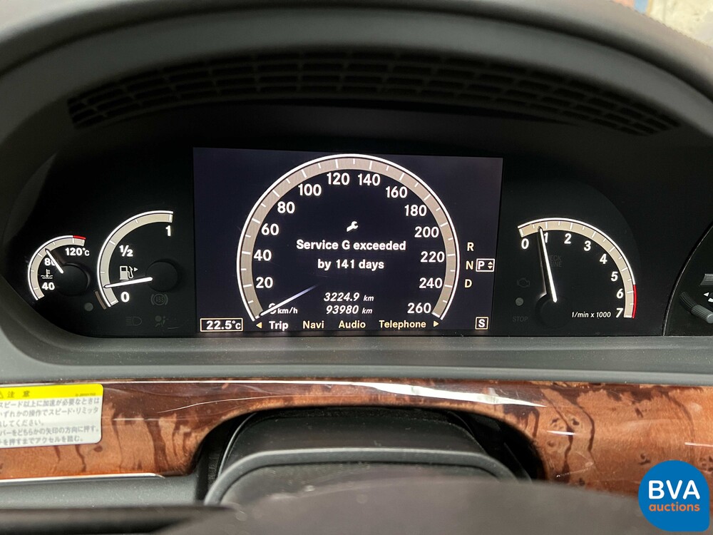 Mercedes Benz S600 Lang 5.5 V12 517pk -YOUNGTIMER-.