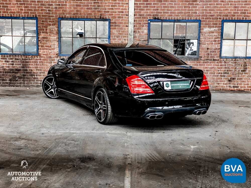 Mercedes Benz S600 Lang 5.5 V12 517pk -YOUNGTIMER-.