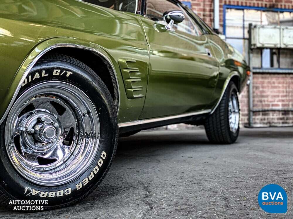 Dodge-Herausforderer 5.2L V8 Coupe Edelbrock 300PS 1974.