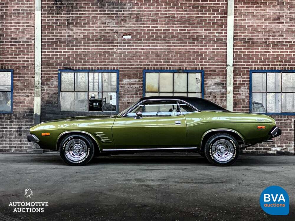 Dodge-Herausforderer 5.2L V8 Coupe Edelbrock 300PS 1974.