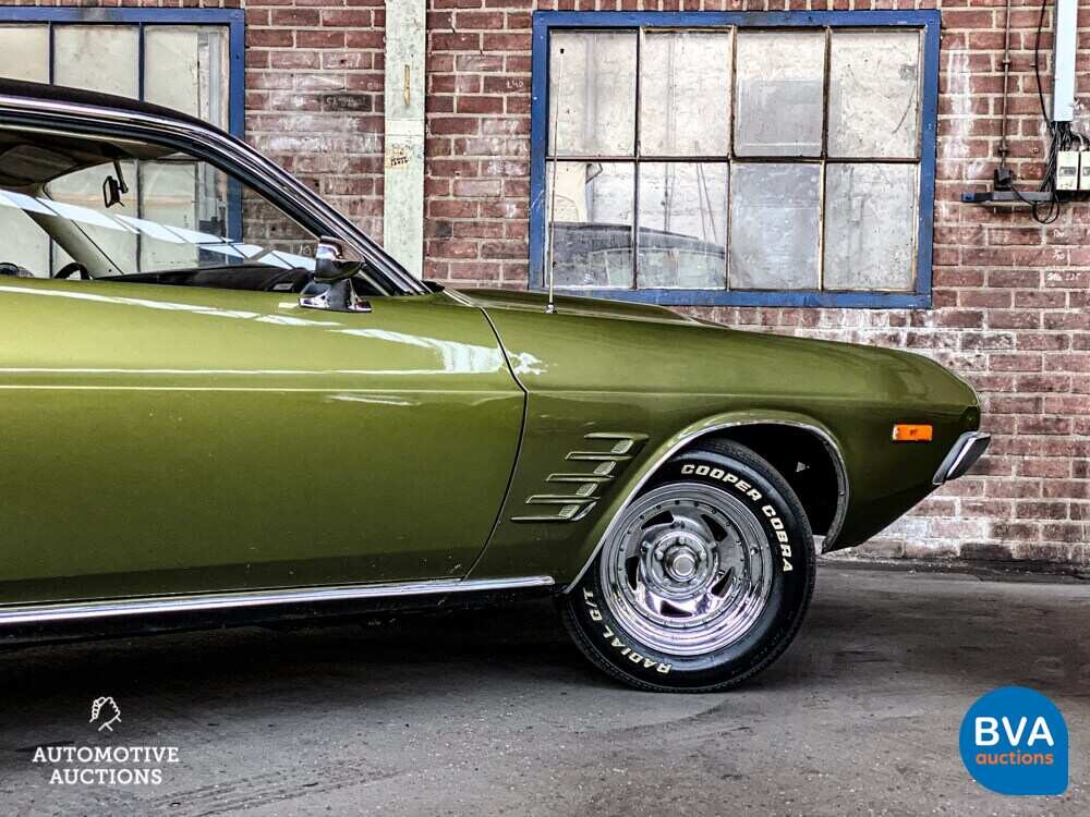 Dodge-Herausforderer 5.2L V8 Coupe Edelbrock 300PS 1974.