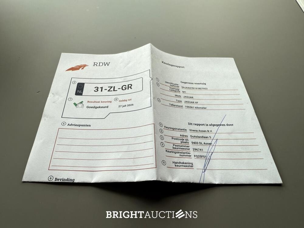 NO RESERVE - Jaguar XF 4.2 SV8 Supercharged 416pk 2008 (Origineel-NL), 31-ZL-GR Youngtimer