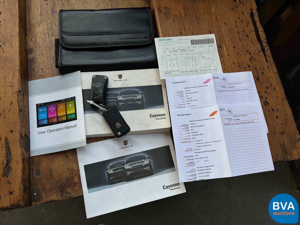 Porsche Cayenne Turbo 4.5 V8 450 PS, L-446-RR.
