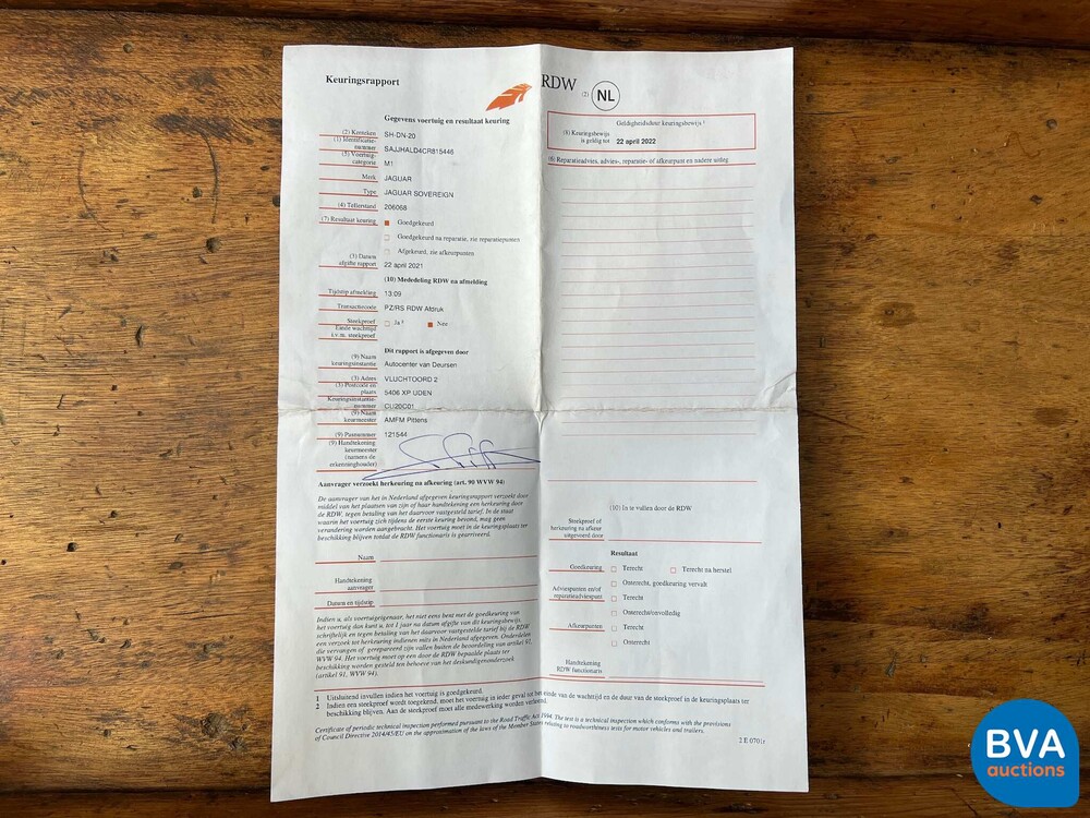 Jaguar Souverän 4.0 V8 Automatik XJ 1997 -Org. NL-, SH-DN-20.