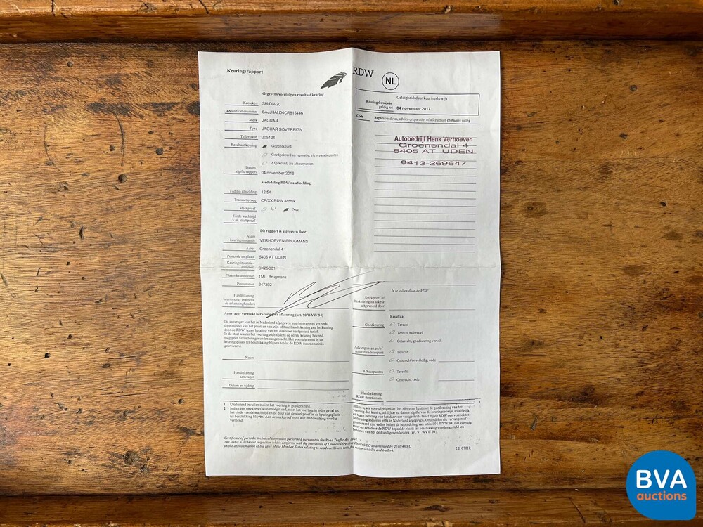 Jaguar Souverän 4.0 V8 Automatik XJ 1997 -Org. NL-, SH-DN-20.