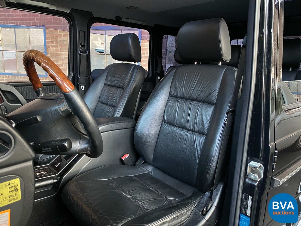 Mercedes G500 AMG Lang 7Personen 296pk 2002 -YOUNGTIMER-.