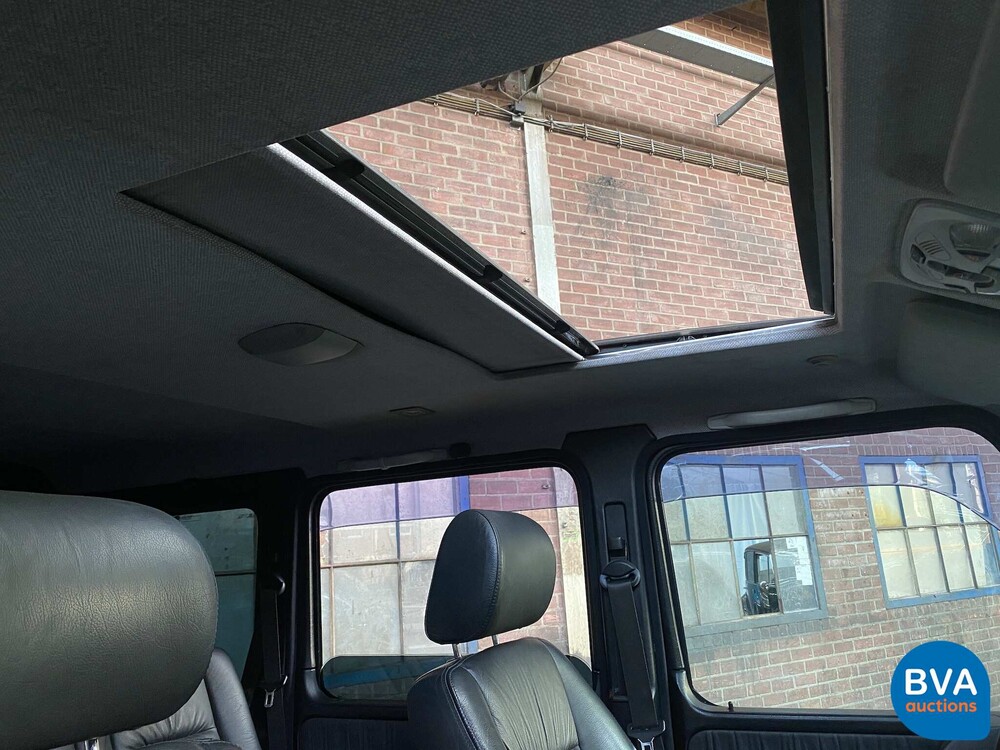Mercedes G500 AMG Lang 7Personen 296pk 2002 -YOUNGTIMER-.