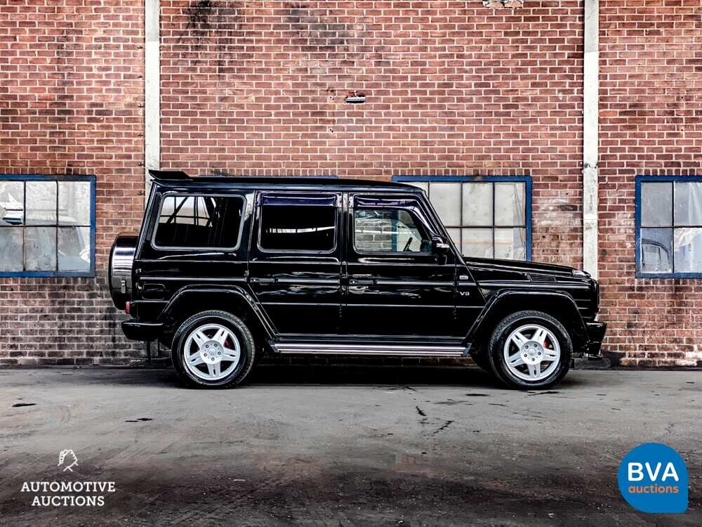 Mercedes G500 AMG Lang 7Personen 296pk 2002 -YOUNGTIMER-.