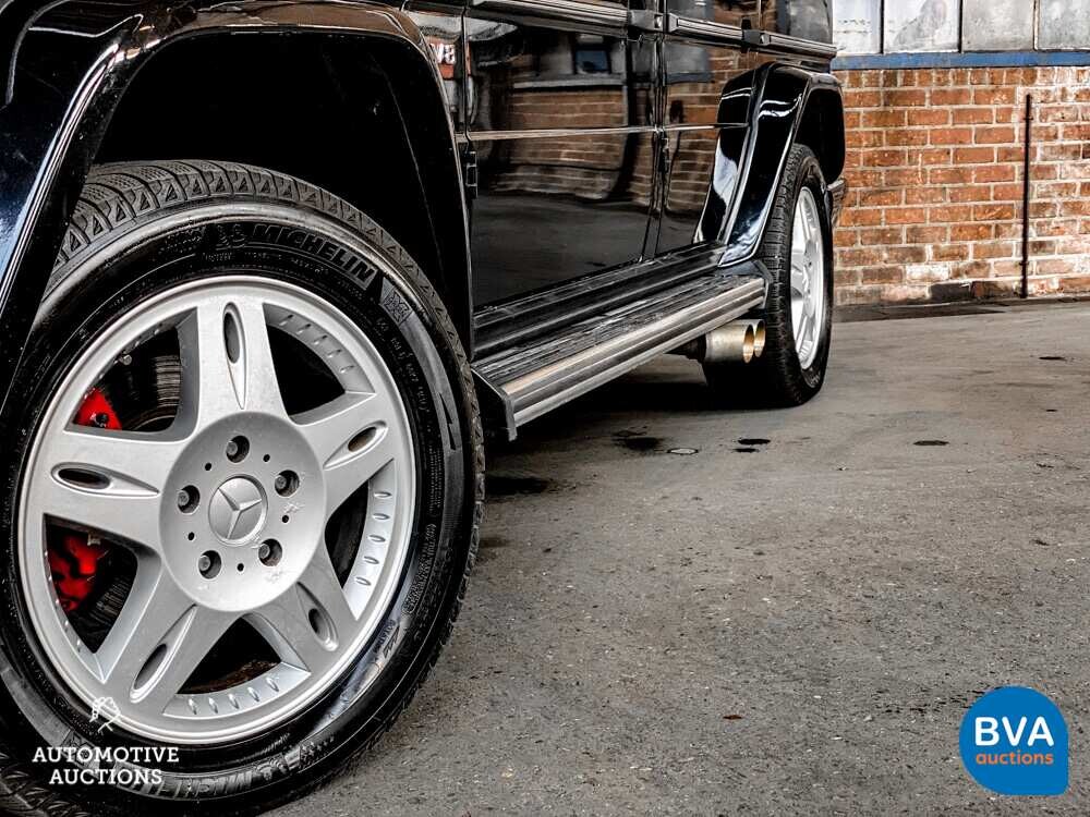 Mercedes G500 AMG Lang 7Personen 296pk 2002 -YOUNGTIMER-.