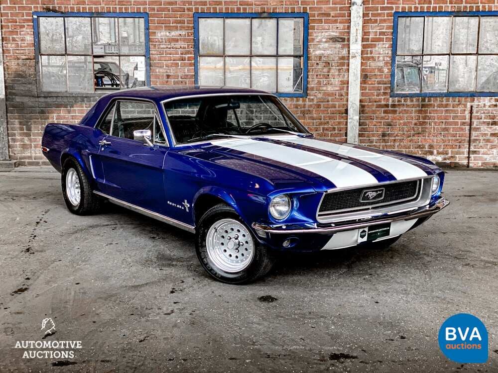 Ford Mustang V8 Coupé 199PS 1968.
