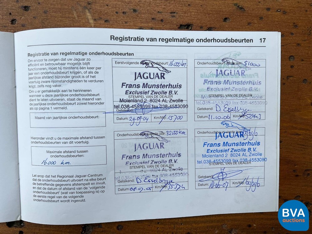 Jaguar XJ3.5 V8 Automatik 258 PS Org.NL 2004, 32-NV-FX.