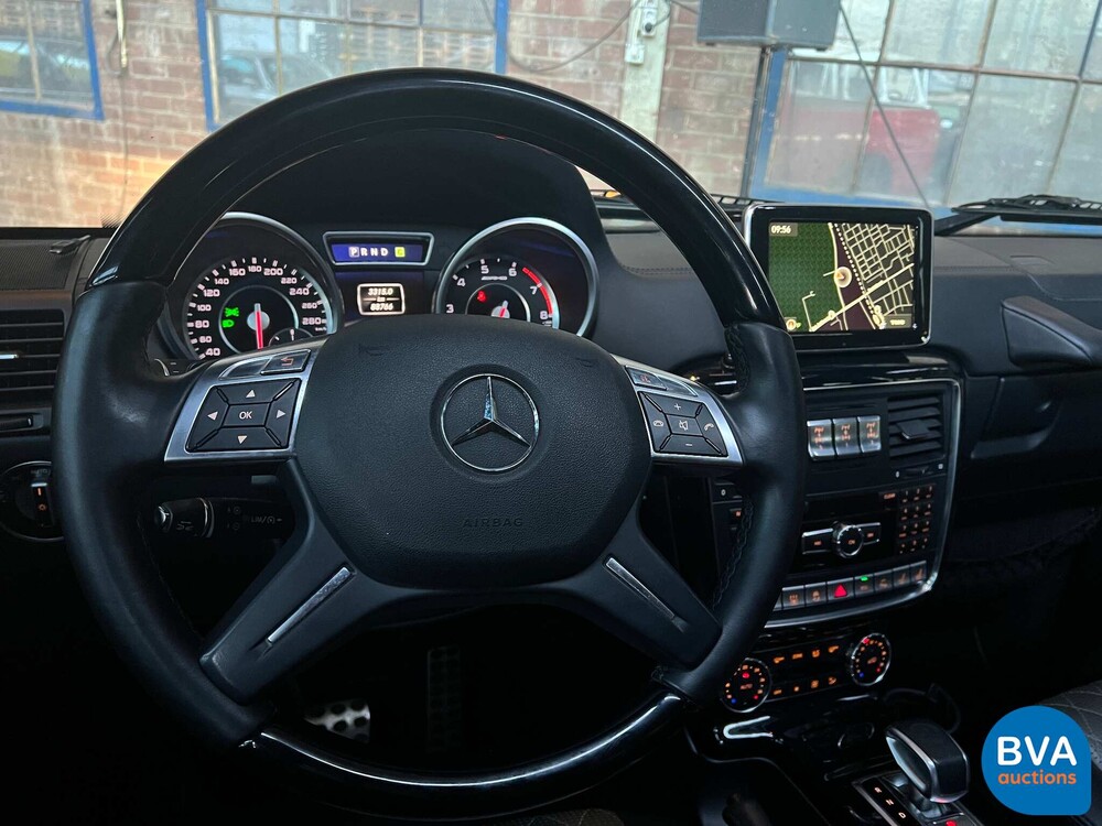Mercedes-Benz G63 AMG 4Matic 544pk G-Klasse 2012 NL Nummernschild.