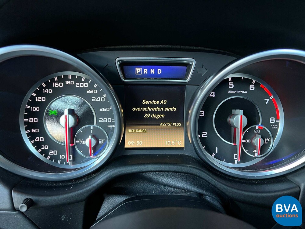 Mercedes-Benz G63 AMG 4Matic 544pk G-Klasse 2012 NL Nummernschild.