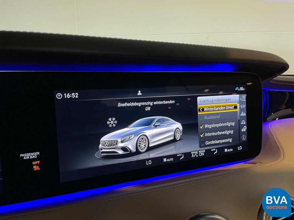 Mercedes-Benz S63 AMG Coupé 4Matic+ 612pk 2020 -Org.NL- FACELIFT, H-270-DR