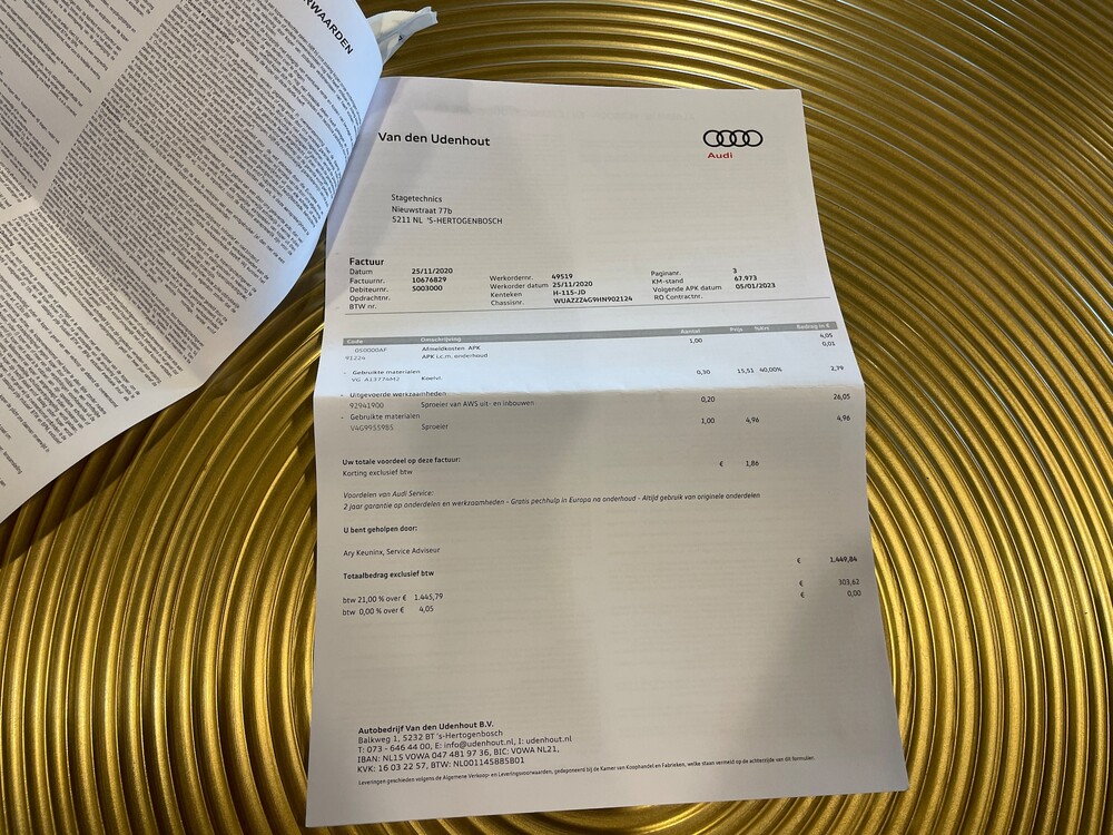 Audi RS6 Avant4.0 TFSI Quattro Performance Pro Line Plus 605pk 2017, H-115-JD.