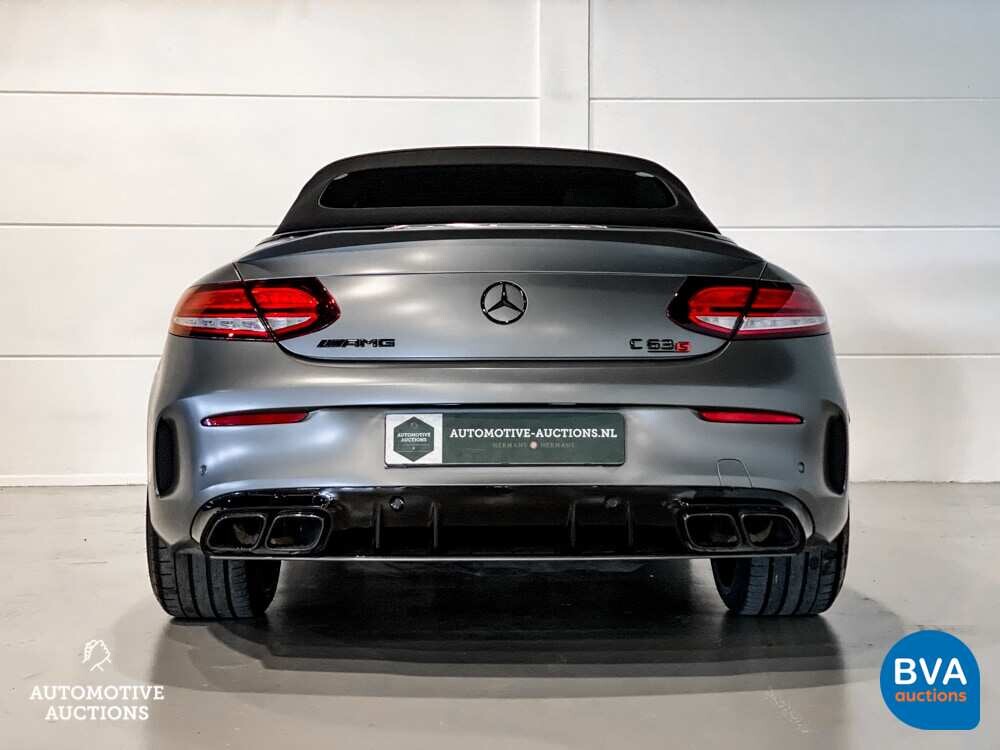 Mercedes Benz C63s AMG 4.0 V8 Cabriolet C-Class 510hp 2020 FACELIFT, K-129-DL.
