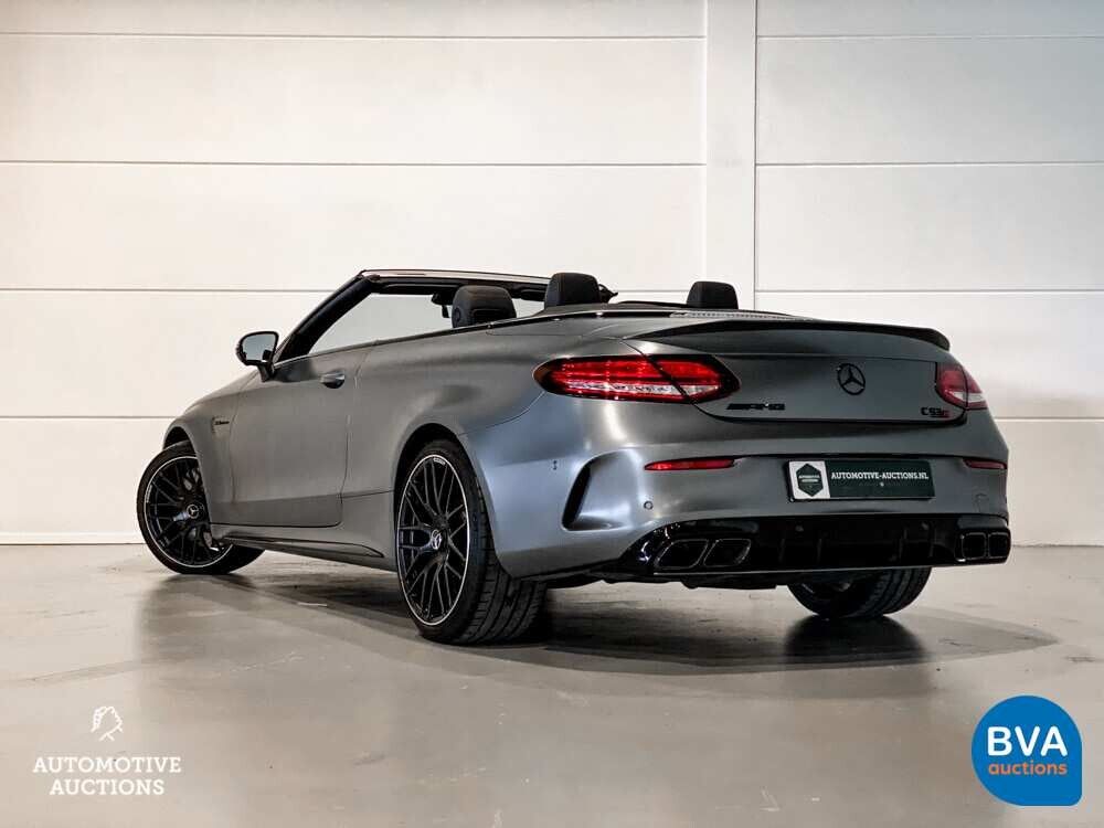 Mercedes Benz C63s AMG 4.0 V8 Cabriolet C-Class 510hp 2020 FACELIFT, K-129-DL.