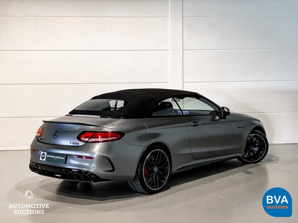 Mercedes Benz C63s AMG 4.0 V8 Cabriolet C-Class 510hp 2020 FACELIFT, K-129-DL.
